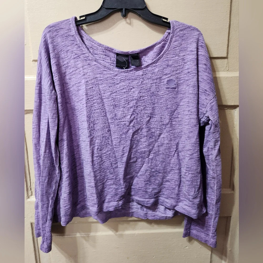 Harley-Davidson Purple Long Sleeve Logo Top GUC